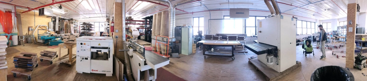 old studio panarama in bushwick brooklyn